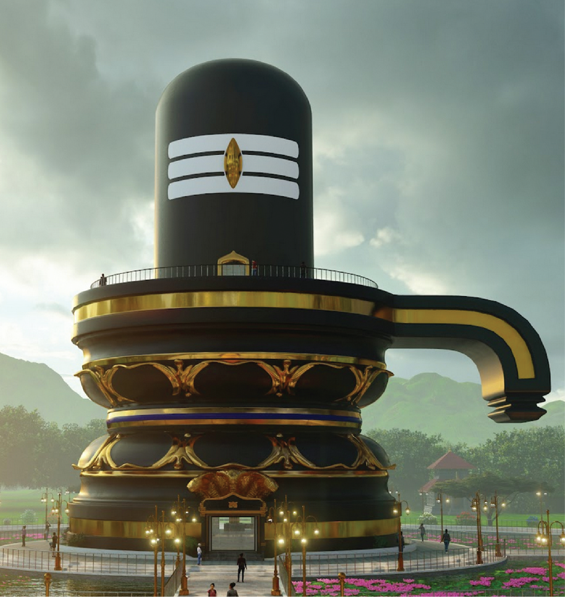 Maha Shivalinga — Sri Dakshinamurthy Vidyapeeth