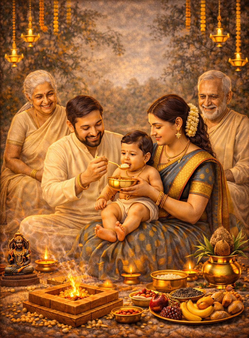 Chooroonu (Annaprasana)